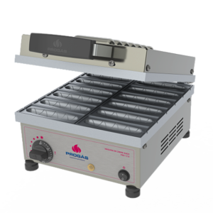 Máquina de Crepe Suíço Elétrica 12 Cavidades PROGÁS PRK-12 E