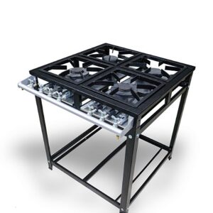 Fogão industrial a gás Innal 4 queimadores modelo FLP4B2DP5