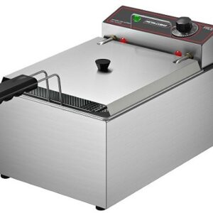 Fritadeira Elétrica 5 Litros com Tampa METALCUBAS FRCE-5