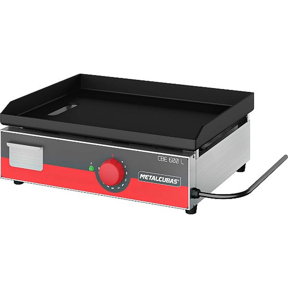 Chapa Bifeteira Elétrico 60cm METALCUBAS CBE-600L