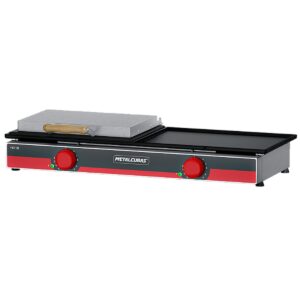 Chapa Com Prensa Grill Elétrica 910x325mm METALCUBAS MGE90