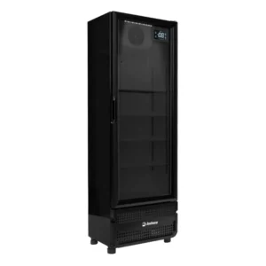 Refrigerador Expositor Vertical Vrs13 Todo Preto 369L Porta Vidro 220V - Imbera