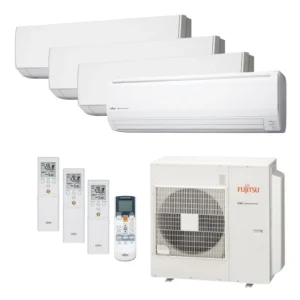 Ar Condicionado Multi-Split Fujitsu Inverter 45.000 Btu/h (1x 7.000 + 2x 12.000 e 1x 24.000) Quente/Frio 220V