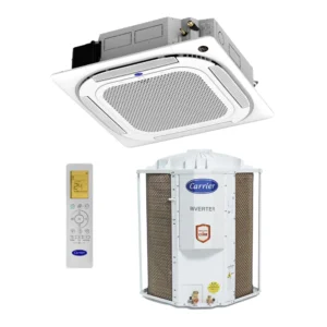 Ar Condicionado Split Cassete Carrier Inverter Connect Wi-Fi 48.000 BTU/h Quente/Frio 220v R-32