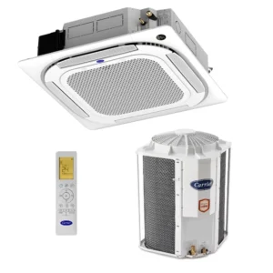 Ar Condicionado Split Cassete Inverter Carrier Connect 36.000 BTU/h Quente/Frio 220v - 40KVQC36C5