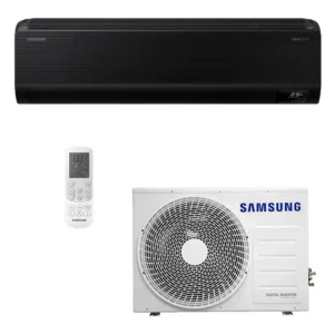 Ar Condicionado Split Hi-Wall Inverter Samsung WindFree Black Edition Sem Vento 24.000 Btu/h Quente/Frio 220v