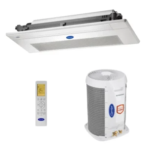 Ar Condicionado Cassete 1 Via Carrier Inverter 22.000 BTU/h Quente/Frio 220v - 40KVQOA22C5