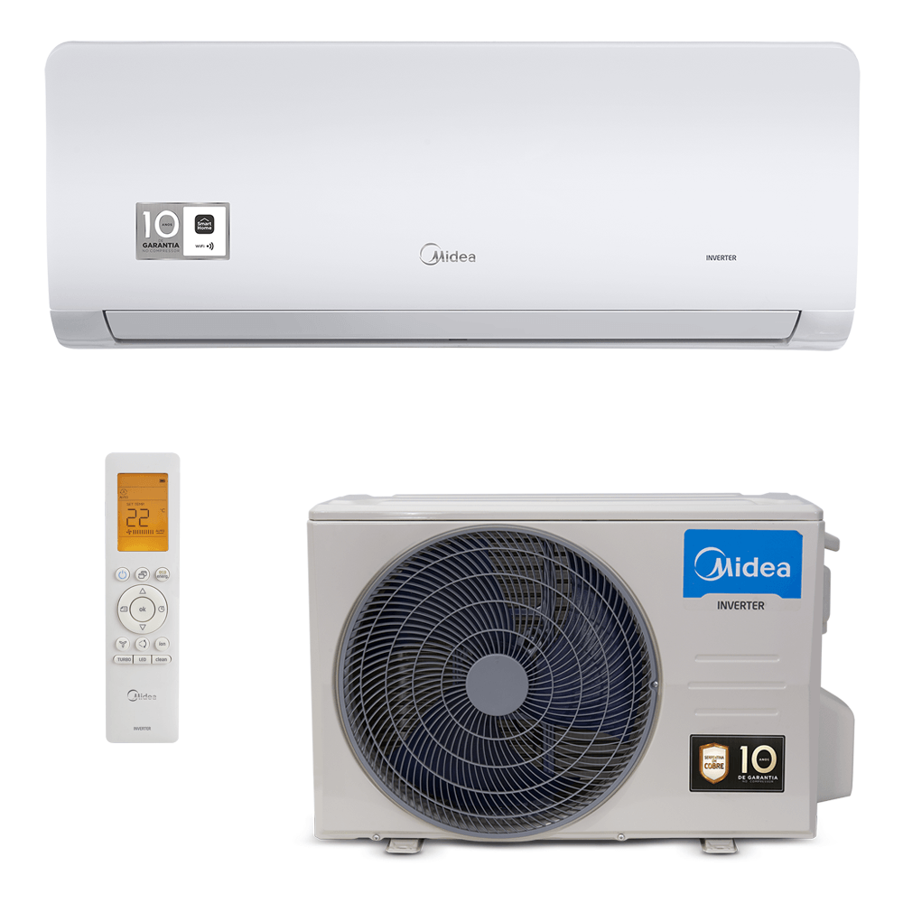 Ar Condicionado Split Hi-Wall Inverter Midea Xtreme Save Connect 24.000 BTU/h Frio 220V | R-32 - 42AGVCI24M5