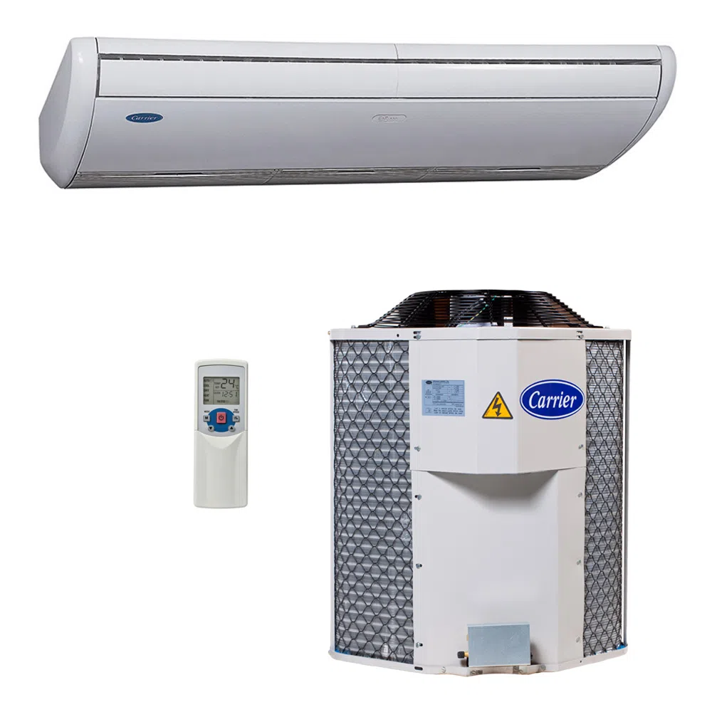 Ar Condicionado Carrier Piso Teto Space c/ Gás Ecológico 35.000 BTU/h - Quente/Frio 220V - 42XQU36C5