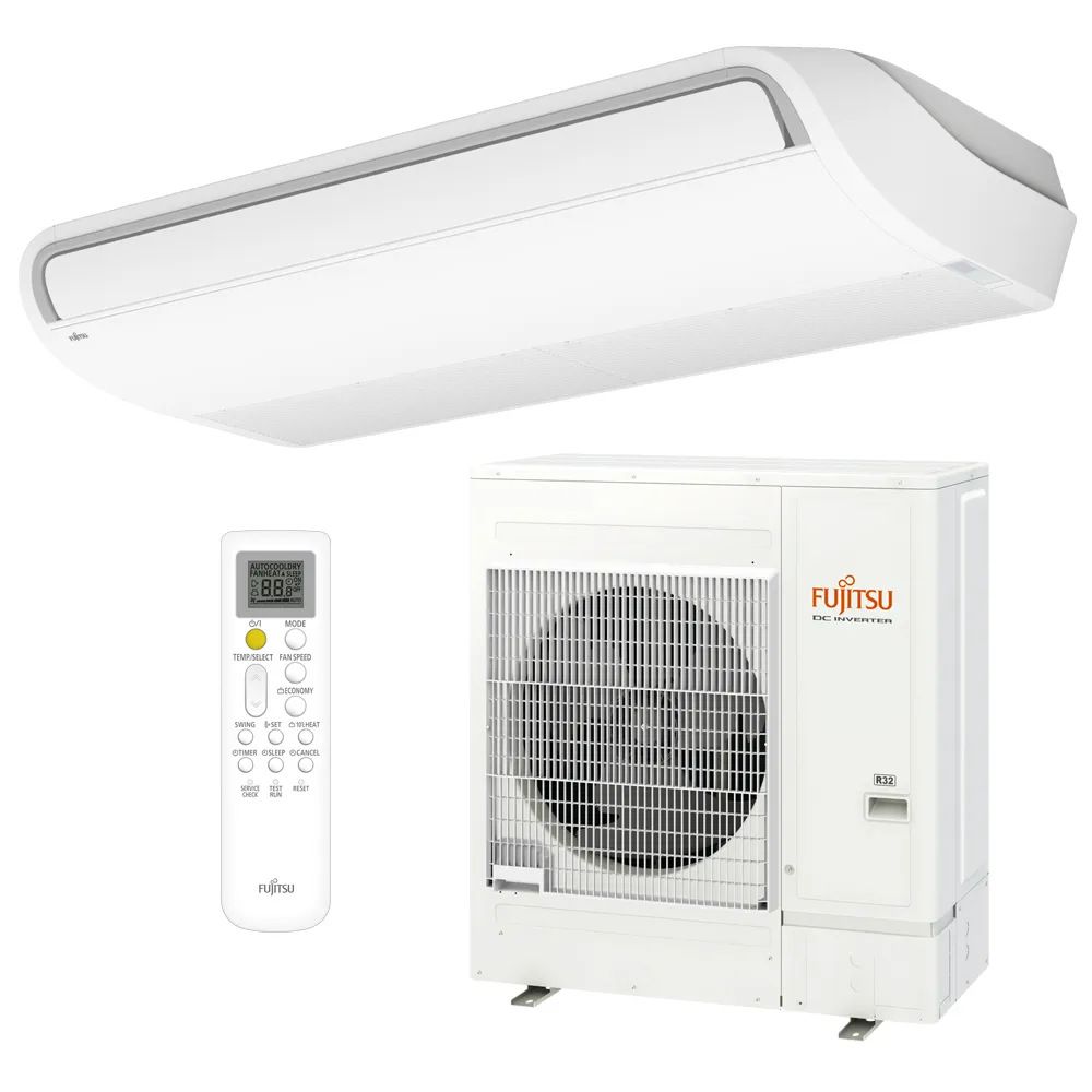 Ar Condicionado Piso Teto Inverter Fujitsu 24.000 BTU/h Quente/Frio 220v | Gás R32