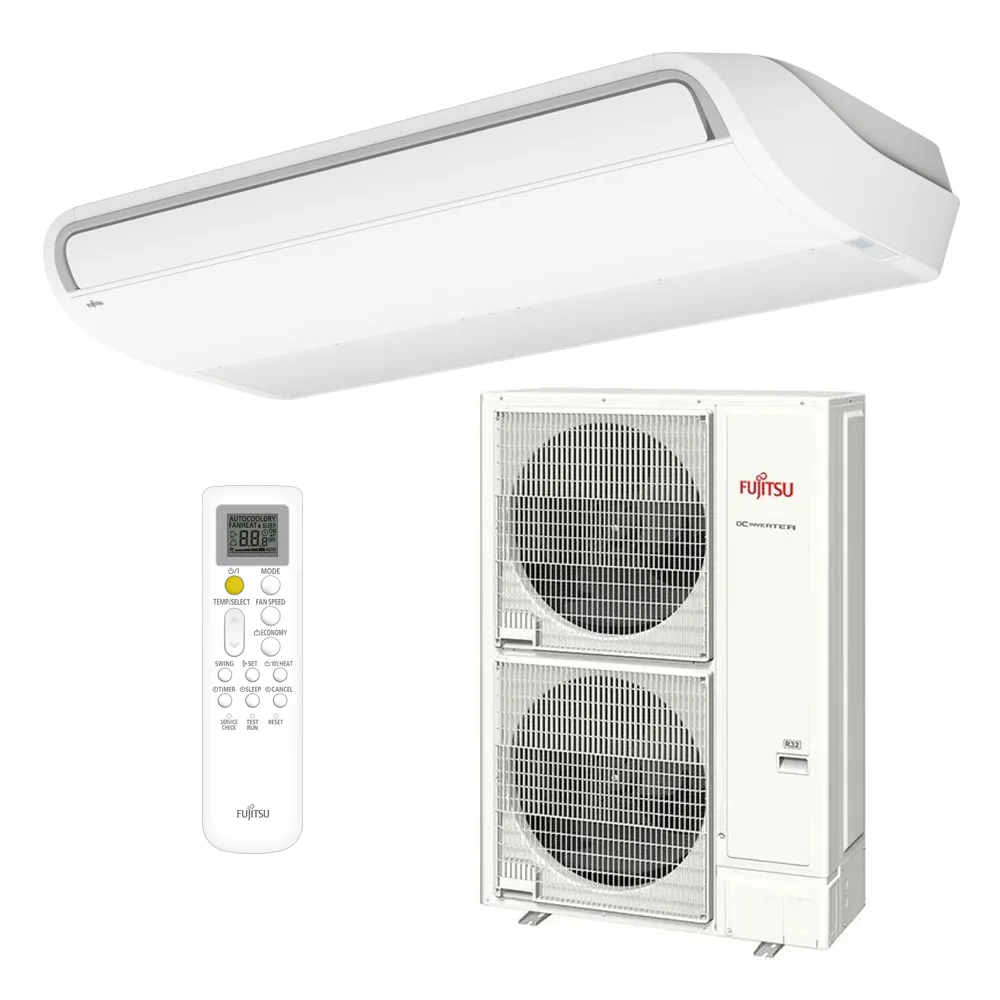 Ar Condicionado Teto Inverter Fujitsu 52.000 BTU/h Quente/Frio 220v | Gás R32
